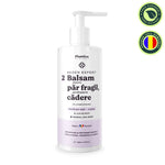 Balsam Plantica pentru păr fragil predispus la căderea părului, cu ulei de ricin, ginseng și ceai verde, 200 ml.