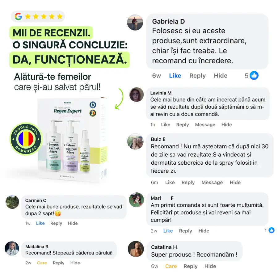 Set Regen Expert Femei – Reduce căderea, susține creșterea