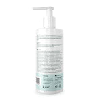 Etichetă spate șampon Plantica pentru căderea părului, cu listă de ingrediente, instrucțiuni și informații ale producătorului.