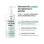 Șampon Plantica pentru căderea părului, pasul 1 din rutina completă în 3 pași Regen Expert.