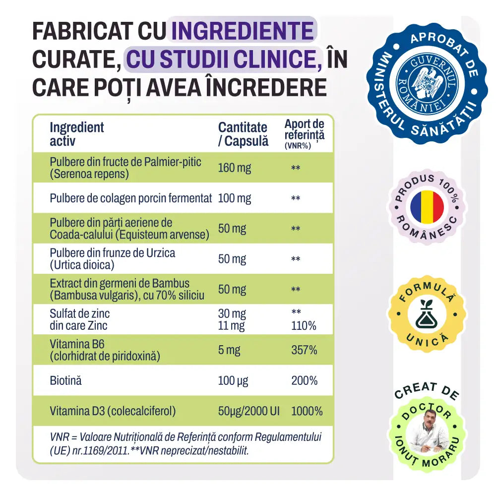 Folicaps Forte - Capsule pentru păr