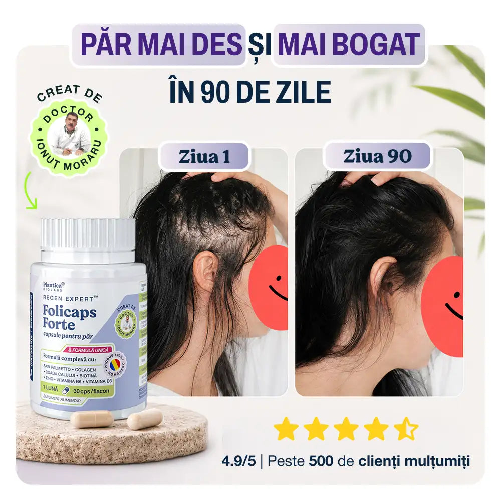 Folicaps Forte - Capsule pentru păr